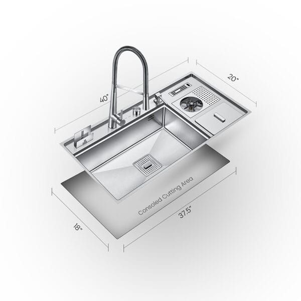 M2039SC-H SWISH Multifunctional Sink - Image 3