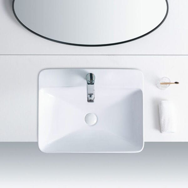 CB 0300120-00 SWISH Semi Recessed Counter Basin - Image 4