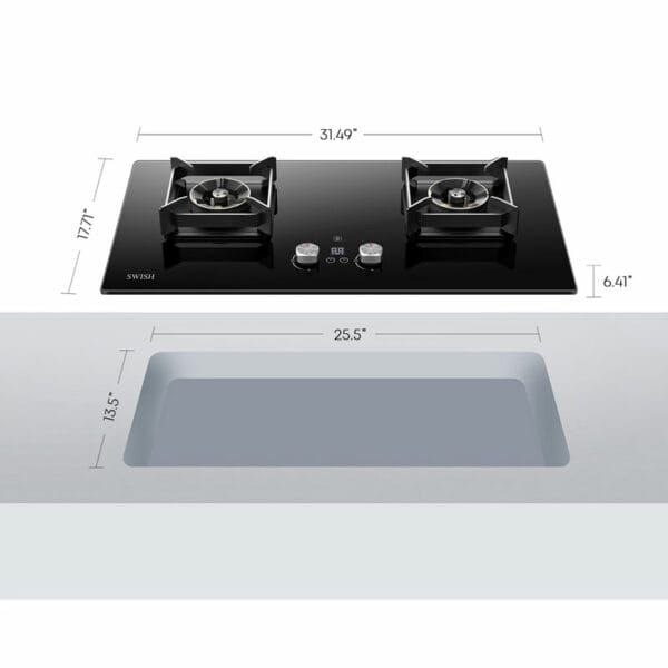 BR 0200113-82 SWISH Kitchen Burner - Image 3