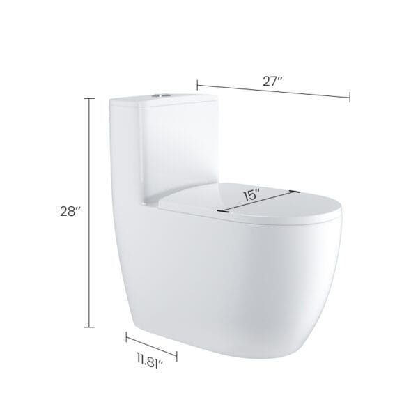 WC 0100140-00 SWISH Commode - Image 2