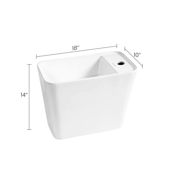 CB 0500111-00 SWISH Wall Hung Basin - Image 2