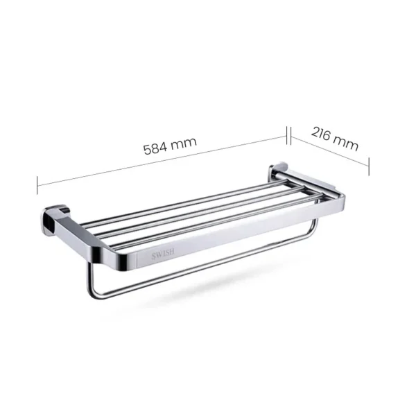 07026 SWISH Paris Towel Rack - Image 2