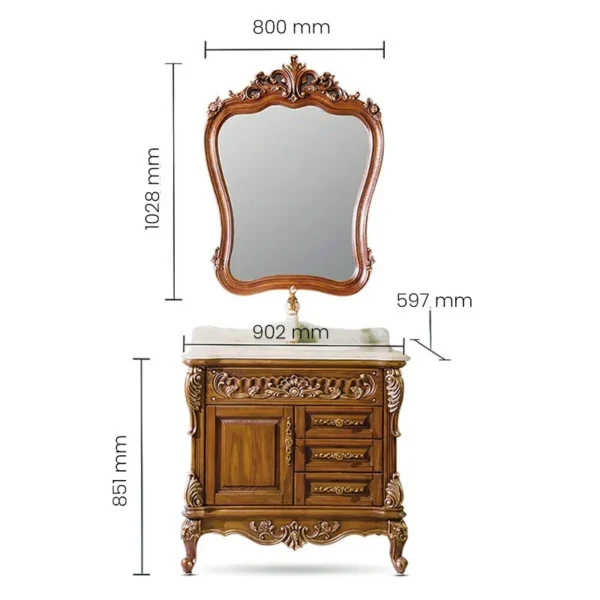 FG-893 SWISH Bathroom Vanity - Image 2