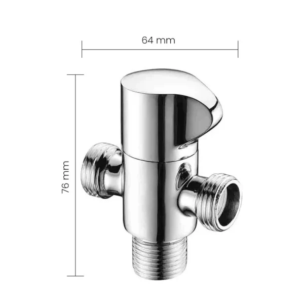 JF232 SWISH Angle Stop Cock - Image 2