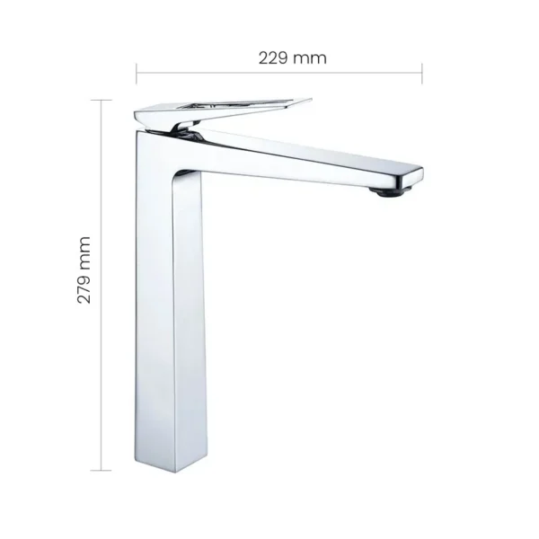 TP-1011C-1  SWISH Long Basin Mixer - Image 2