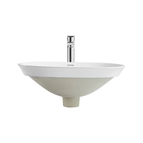 CB 0100136-00 SWISH Semi Recessed Basin - Image 3