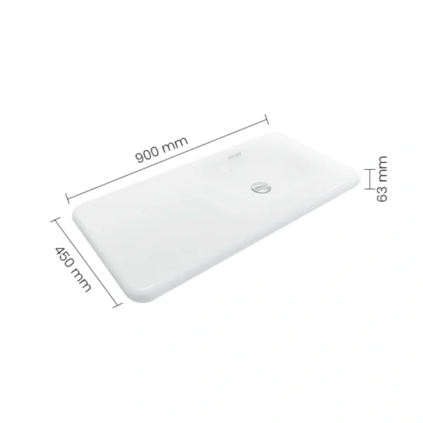 Aurel - CB 0200124-00 SWISH Vanity Basin - Image 2