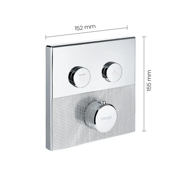 SM 0255129-00 SWISH Shower Mixer - Image 2