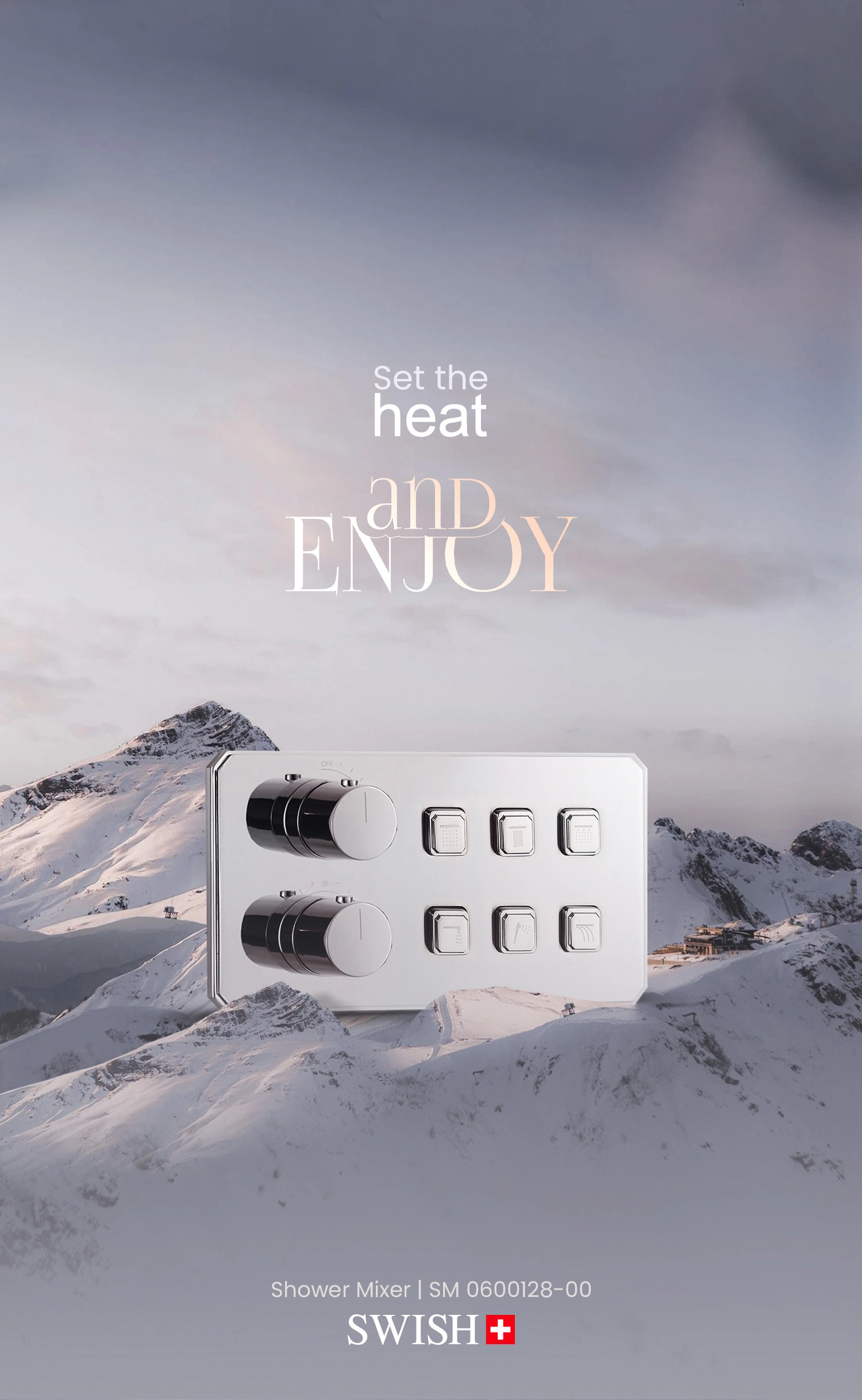 SM 0600128-00 SWISH Shower Mixer 21 Product Media