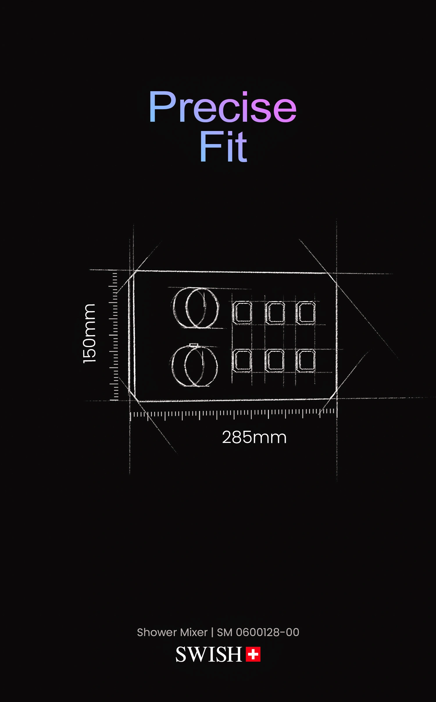 SM 0600128-00 SWISH Shower Mixer 27 Product Media