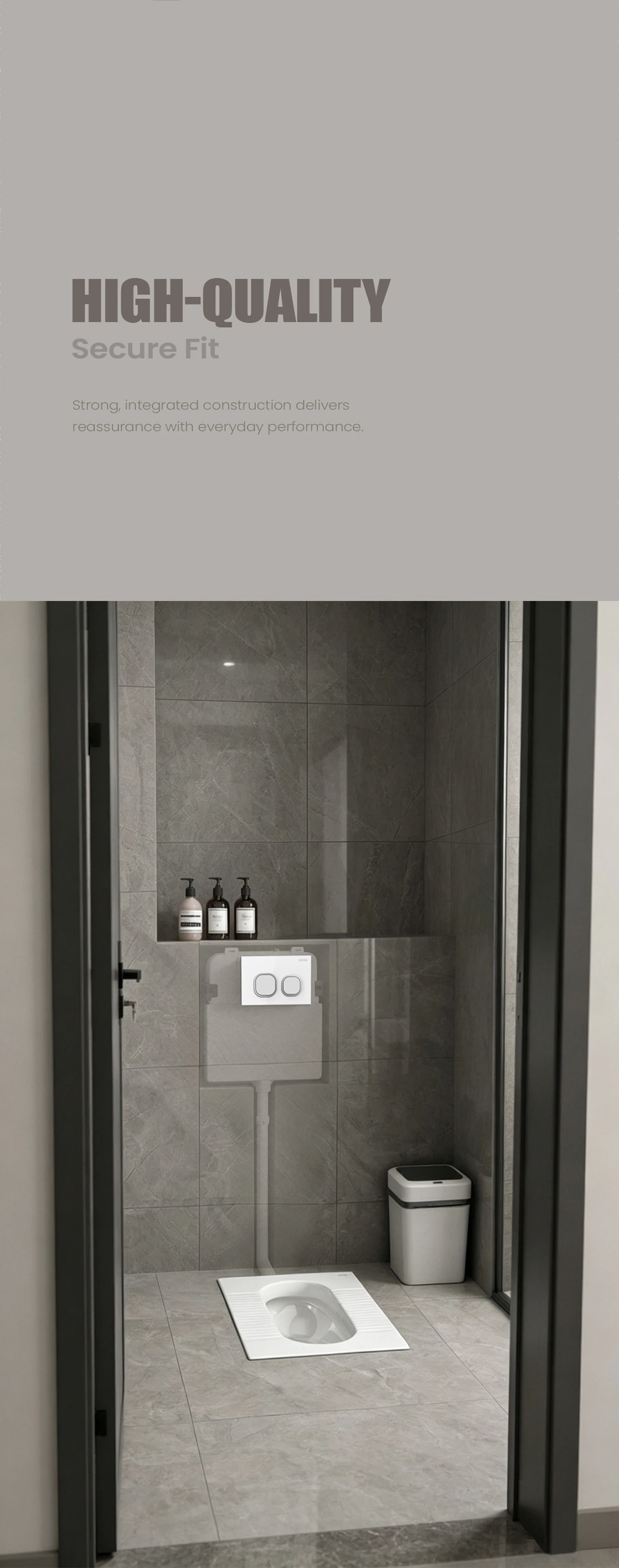 FT 0200119-00 SWISH Flushing Tank Storytelling Image