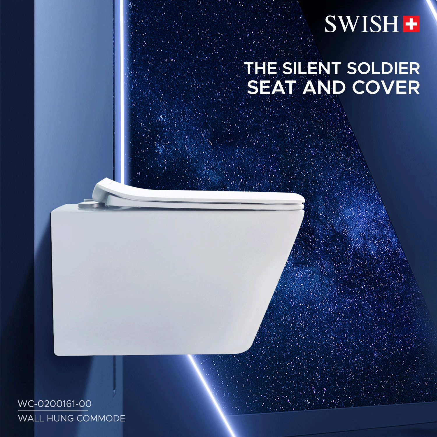 WC 0200161-00 SWISH Wall Hung Commode Storytelling Image