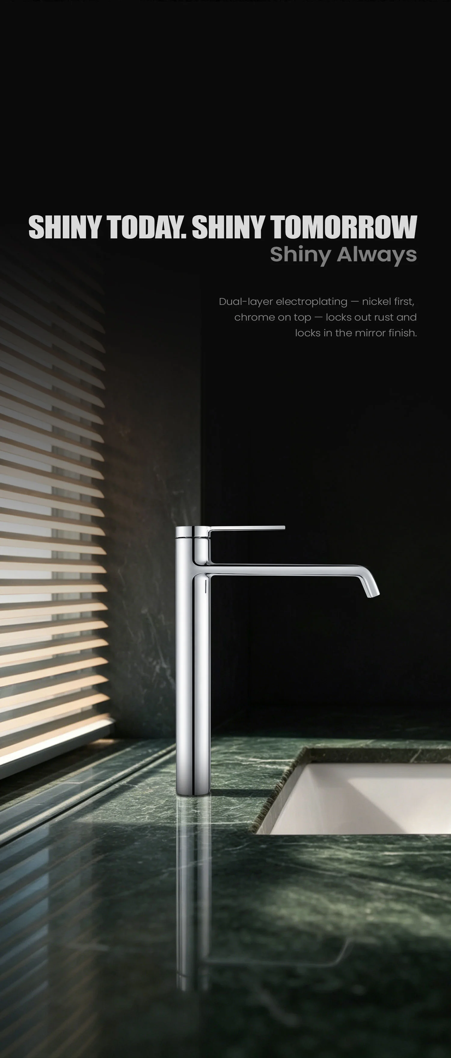 BF 0100141-00 SWISH Long Basin Mixer Storytelling Image